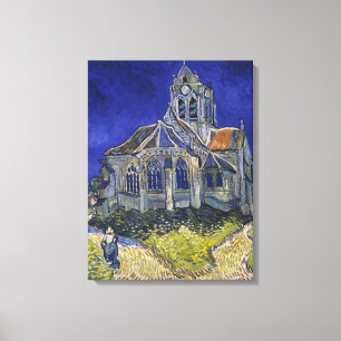 The Church at Auvers by Vincent van Gogh Canvas Print