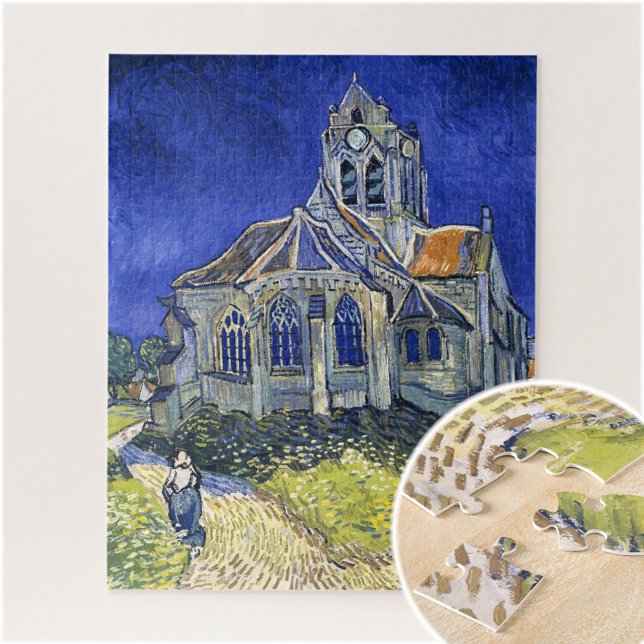 The Church at Auvers,  by Vincent Van Gogh  Jigsaw Puzzle (Creator Uploaded)