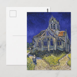 The Church at Auvers by Vincent van Gogh Postcard