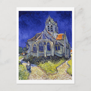 The Church at Auvers, Van Gogh Postcard
