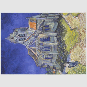 The Church at Auvers, Van Gogh Tissue Paper