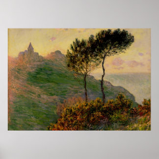 The Church at Varengeville - Claude Monet Poster