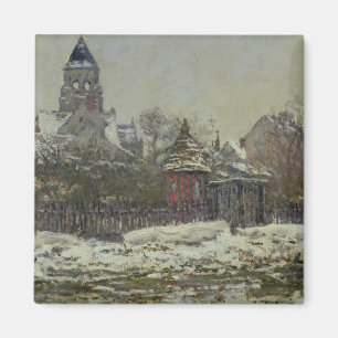 The Church at Vetheuil, 1879 Magnet