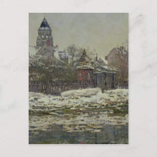 The Church at Vetheuil, 1879 Postcard