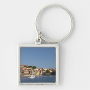 The church Eglise Notre Dame des Anges, our lady 2 Key Ring