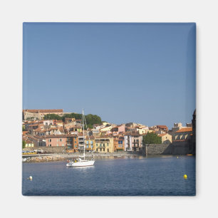 The church Eglise Notre Dame des Anges, our lady 2 Magnet