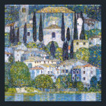 The Church in Cassone | Gustav Klimt | Poster<br><div class="desc">The Church in Cassone is a 1913 painting by Gustav Klimt.</div>