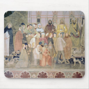 The Church Militant and Triumphant, detail, from t Mouse Mat