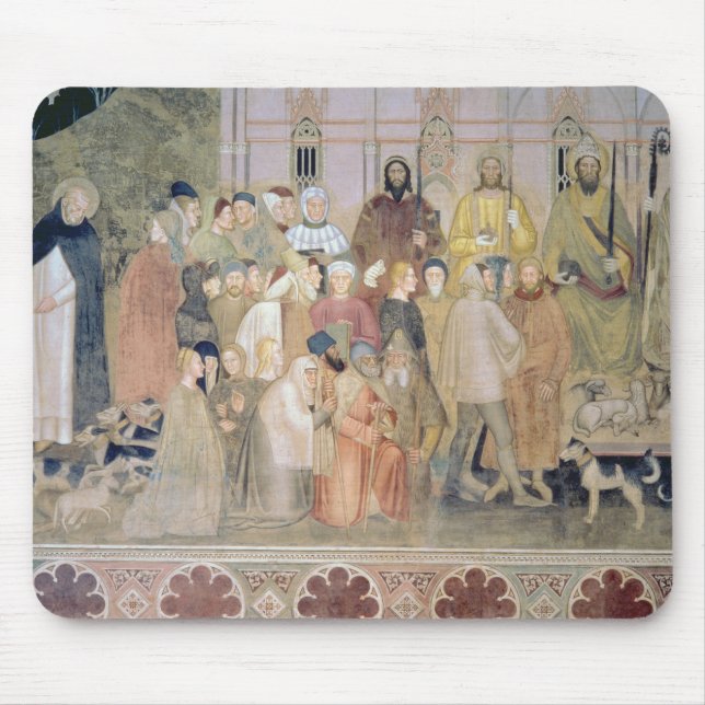 The Church Militant and Triumphant, detail, from t Mouse Mat (Front)