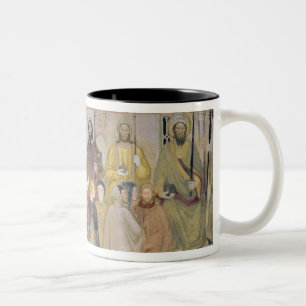 The Church Militant and Triumphant, detail, from t Two-Tone Coffee Mug