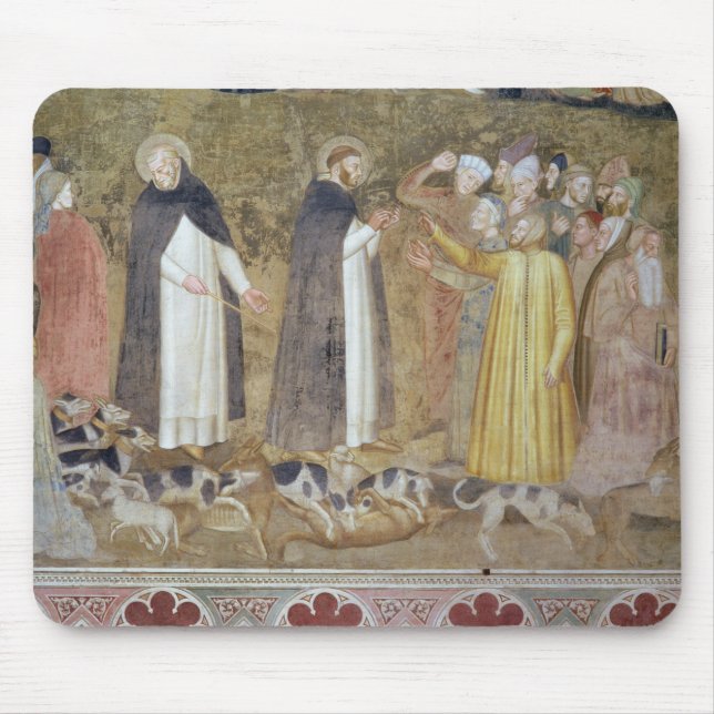 The Church Militant and Triumphant, detail of the Mouse Mat (Front)