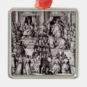 The Church of England Against the Papacy Metal Tree Decoration
