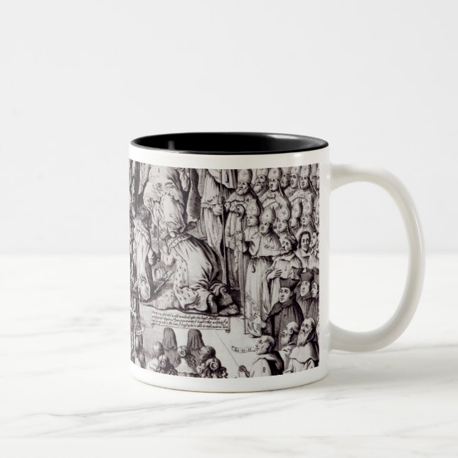 The Church of England Against the Papacy Two-Tone Coffee Mug (Right)