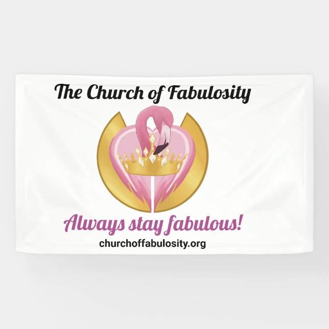 The Church of Fabulosity promotional banner (Horizontal)