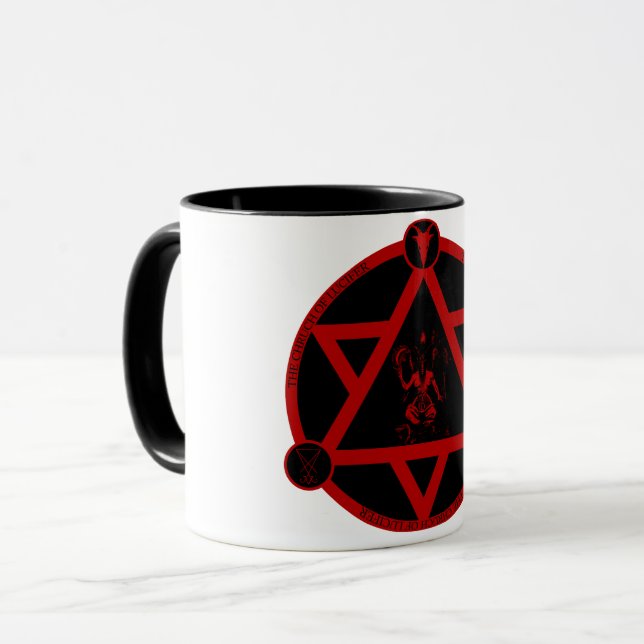 The Church of Lucifer - Official Logo Coffe Mug (Front Left)