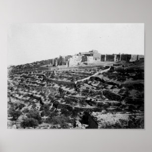 The Church of Nativity in Bethlehem Poster