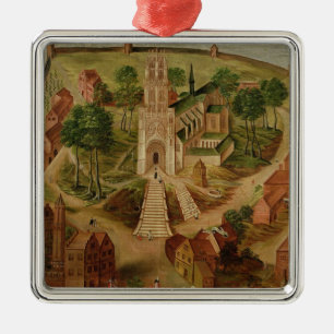 The Church of Saint-Gery Metal Tree Decoration