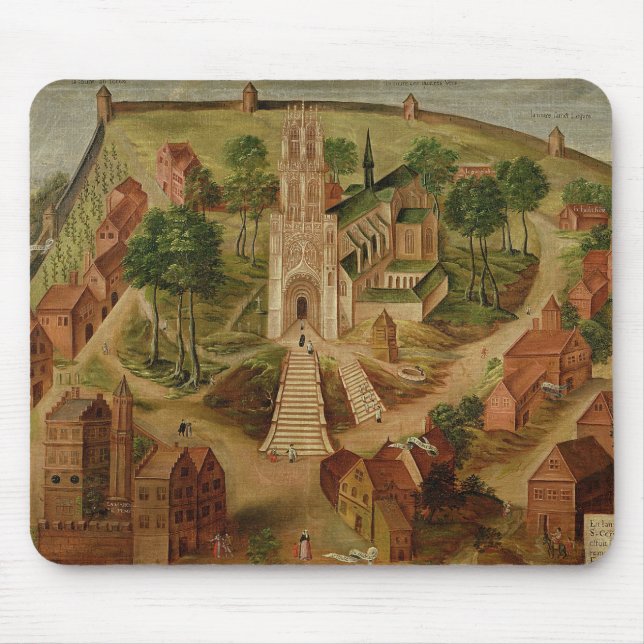 The Church of Saint-Gery Mouse Mat (Front)