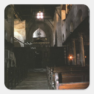 The Church of Saints Sergius and Bacchus Square Sticker