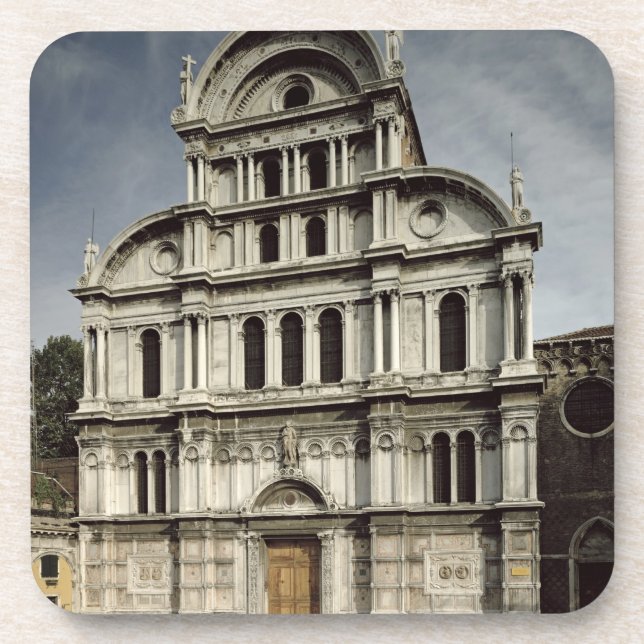 The Church of San Zaccaria, 1480-1500 (photo) Coaster (Front)