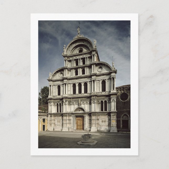 The Church of San Zaccaria, 1480-1500 (photo) Postcard (Front)