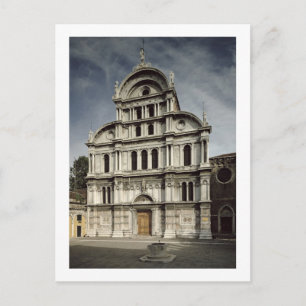 The Church of San Zaccaria, 1480-1500 (photo) Postcard