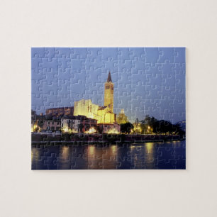 The church of Sant'Anastasia in Verona, Italy. Jigsaw Puzzle
