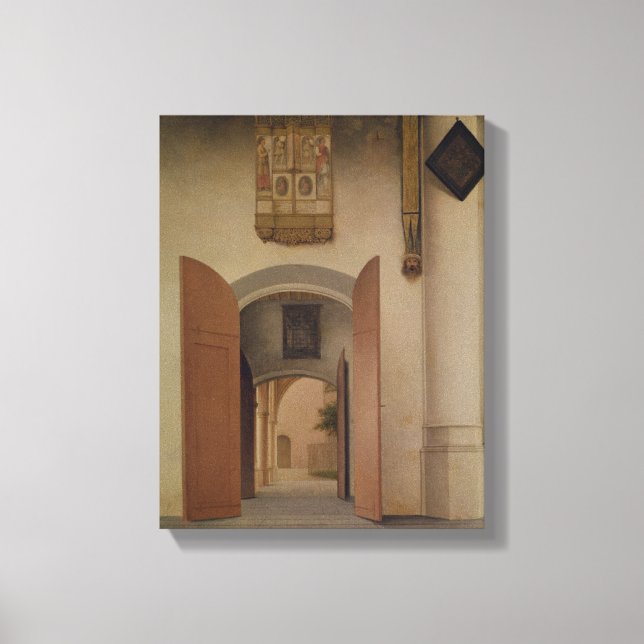 The Church of St. Laurens, Alkmaar, 1661 Canvas Print (Front)