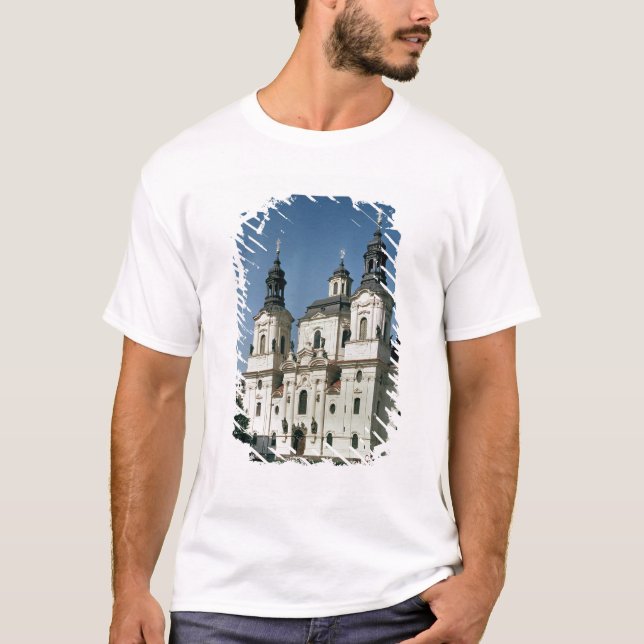 The Church of St. Nicholas, built 1703-61 T-Shirt (Front)