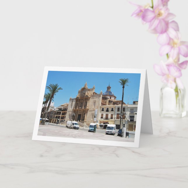 The Church of the Assumption of Our Lady, Lliria Card (Orchid)