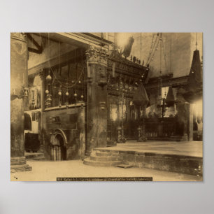 The Church of the Nativity in Bethlehem Poster