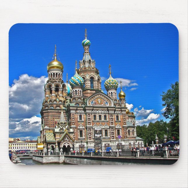 The Church on the Spilled Blood Mouse Mat (Front)