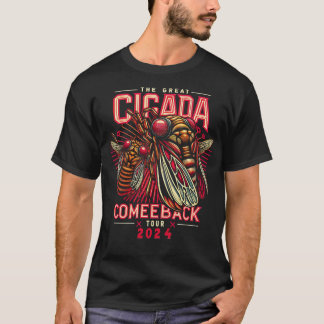 The Cicada Reunion US Tour 2024 Cicada Concert Fes T-Shirt