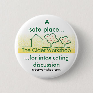 The Cider Workshop Button Badge
