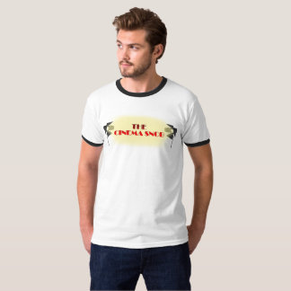 The Cinema Snob Logo - Men's Ringer T-Shirt