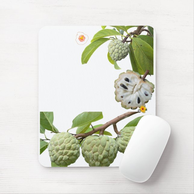 The cinnamon apple - mouse mat (With Mouse)