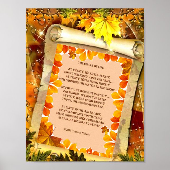 The Circle of Life Poster (Front)