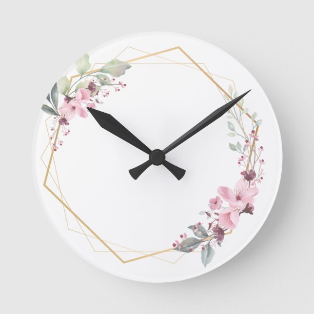 The Circle of Life Round Clock (Front)