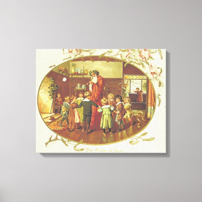 The Circle of Love Canvas Print (Front)