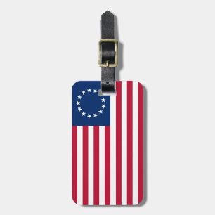 The Circle of Stars, American Flag by Betsy Ross Luggage Tag