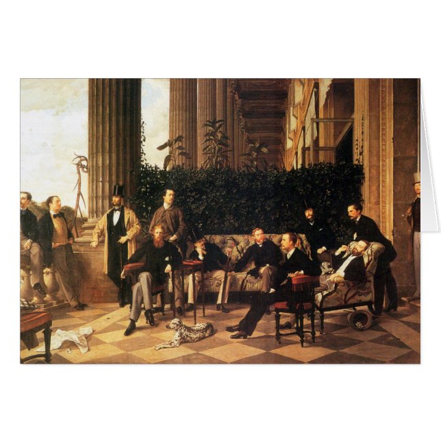 The circle of the Rue Royale by James Tissot (Front Horizontal)