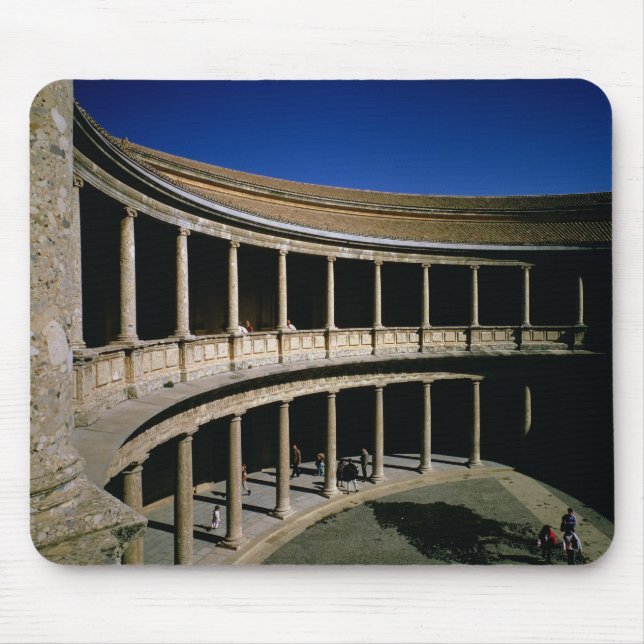 The Circular Courtyard of the Palace of Charles Mouse Mat (Front)