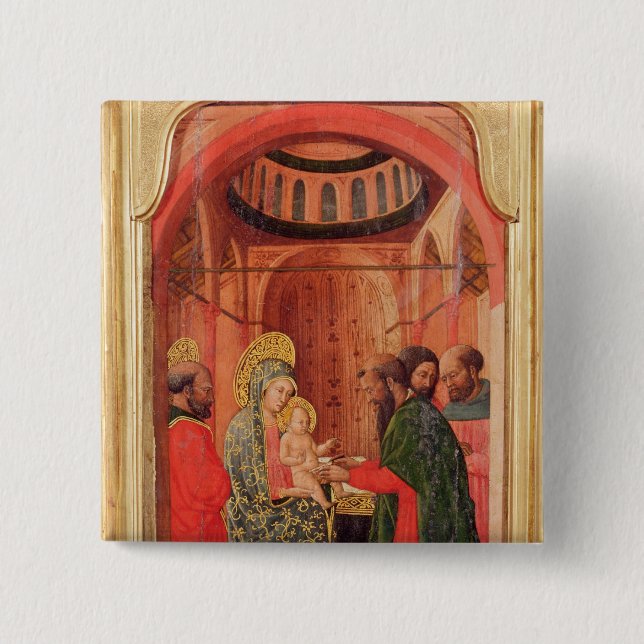 The Circumcision 15 Cm Square Badge (Front)