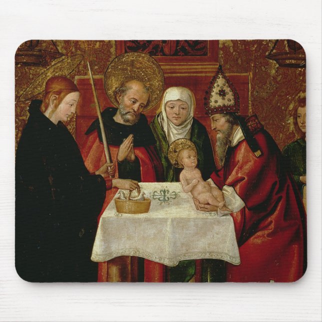 The Circumcision Presentation in the Temple Mouse Mat (Front)