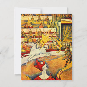 The Circus by Georges Seurat, Vintage Fine Art