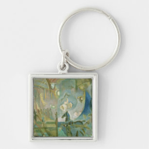 The Circus, c.1910 Key Ring