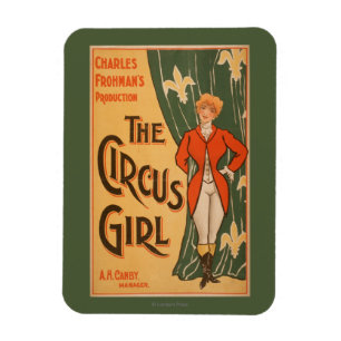 The Circus Girl Theatrical Poster #1 Magnet
