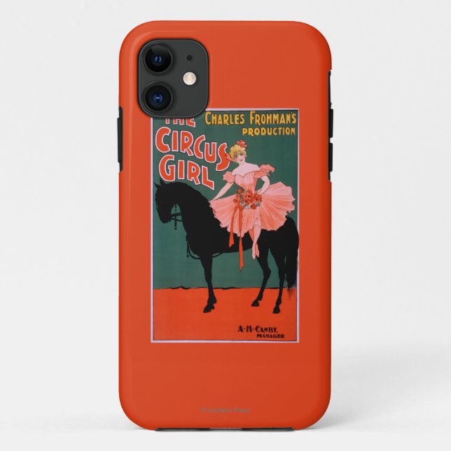 The Circus Girl - Woman on Horse Theatrical Case-Mate iPhone Case (Back)
