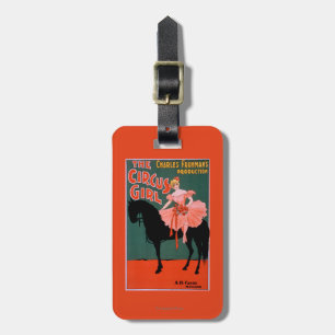 The Circus Girl - Woman on Horse Theatrical Luggage Tag