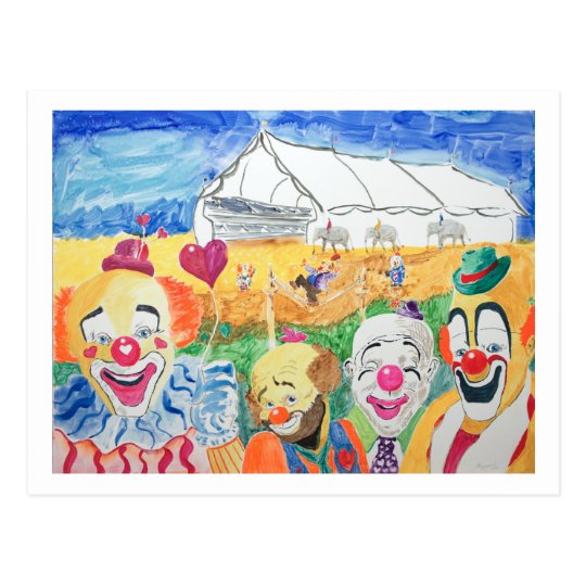 The Circus Postcard